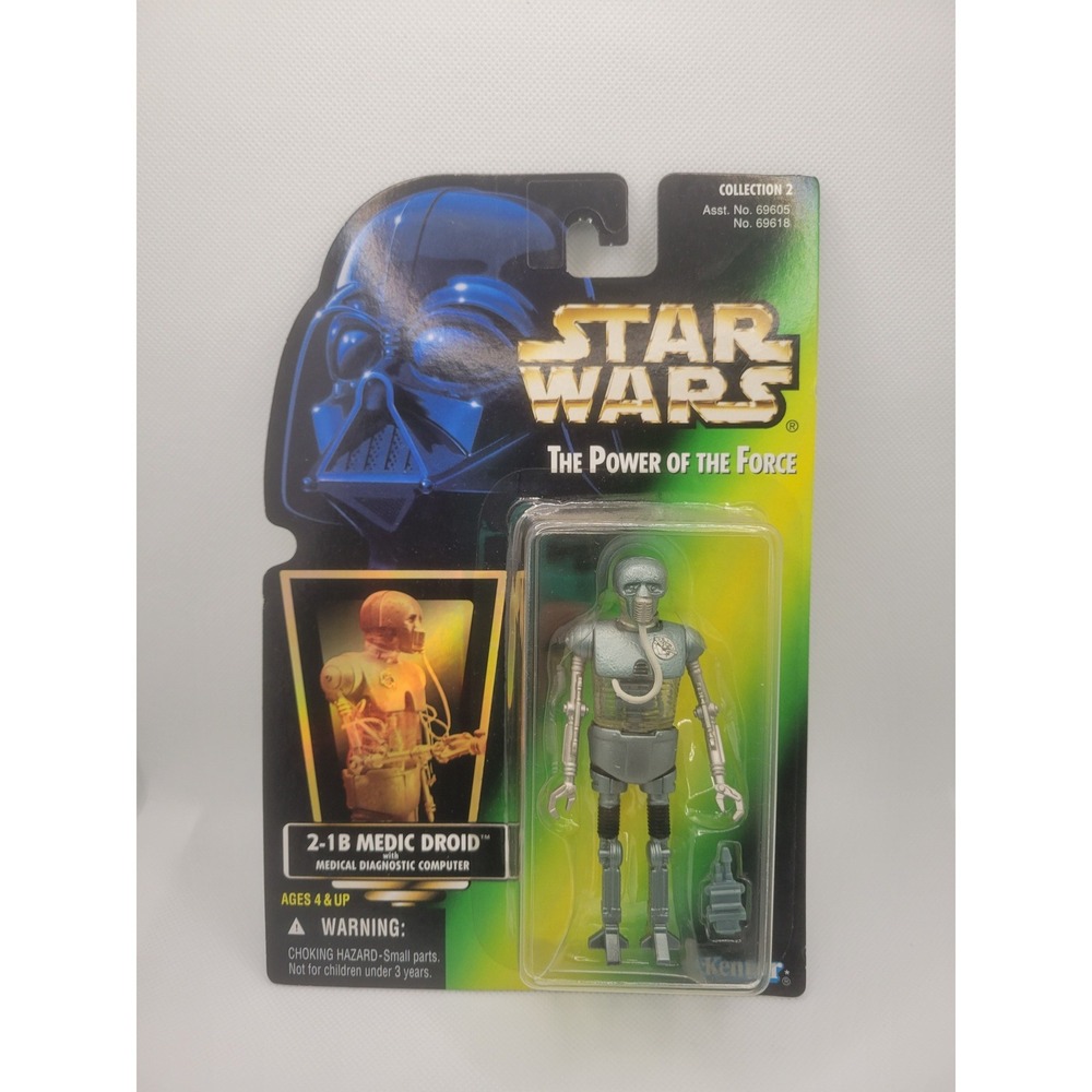 Star Wars Power of the Force 2-1B Medic Droid Action Figure Kenner 1996 New